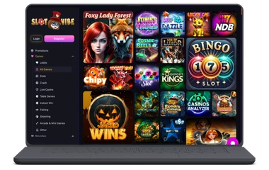 SlotVibe Casino register